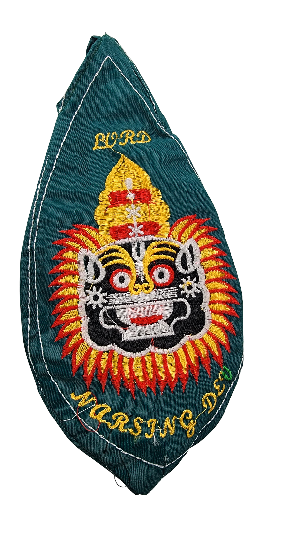 Narasimha Embroidered Bead Bags