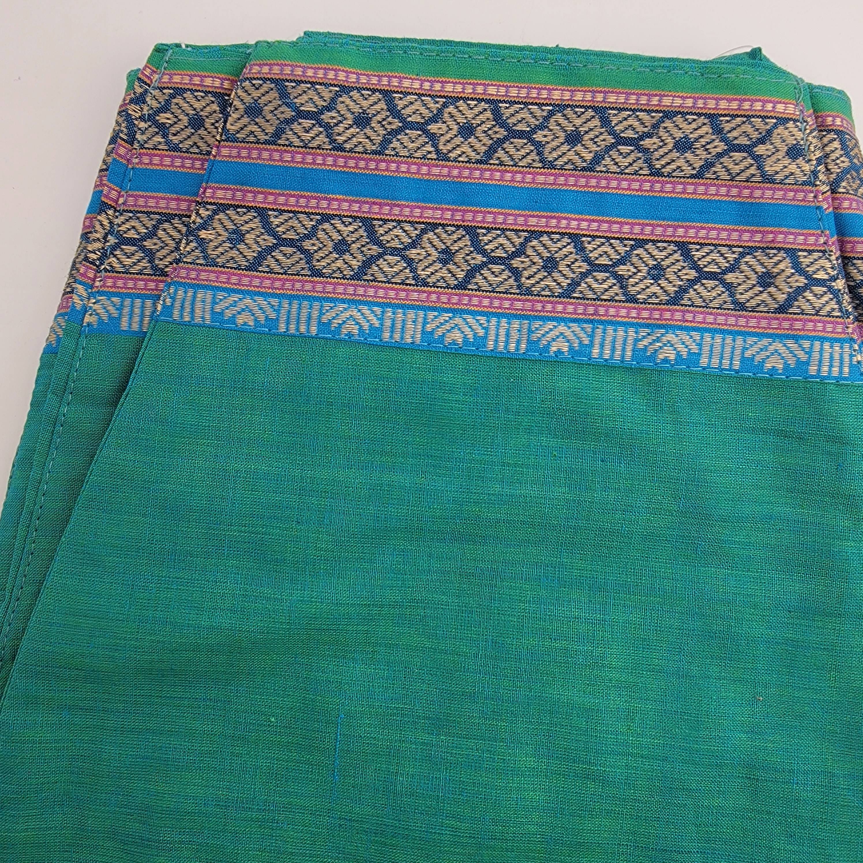 Plain Mridanga Cover – 20" w/ Embroidered Edge - Matchless Gifts66