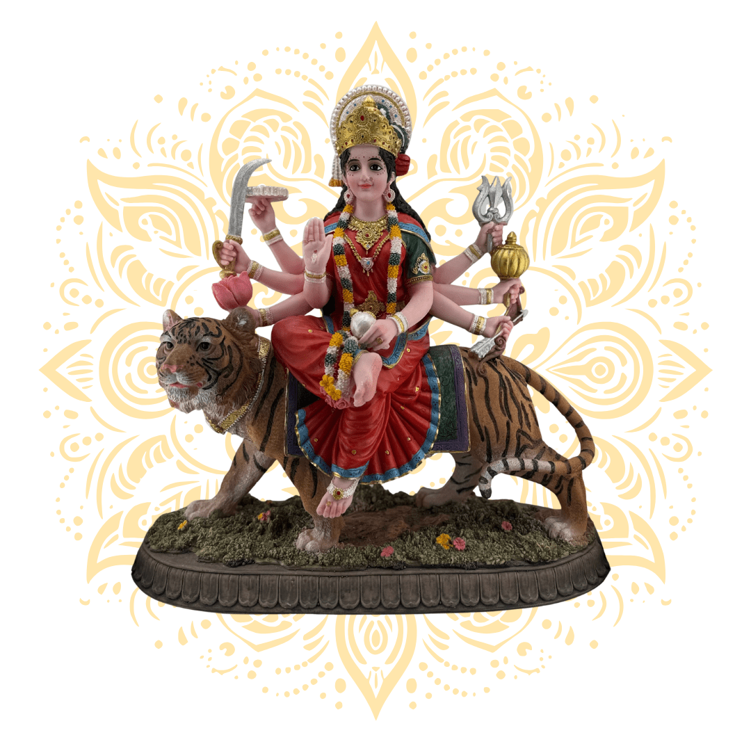 Polyresin Durga 15" - Matchless Gifts