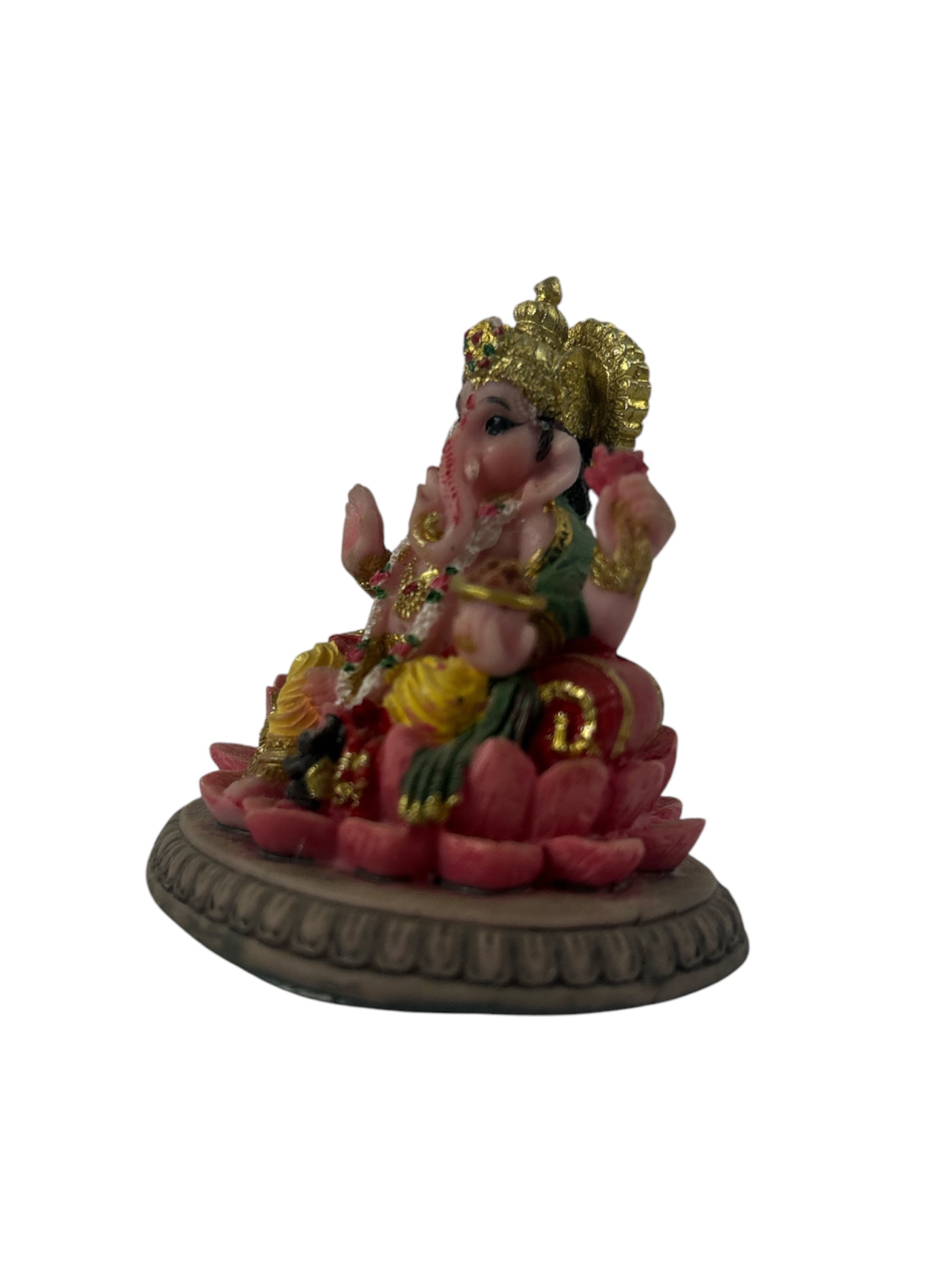 Polyresin Lord Ganesh Old Style 2.5" - Matchless Gifts6