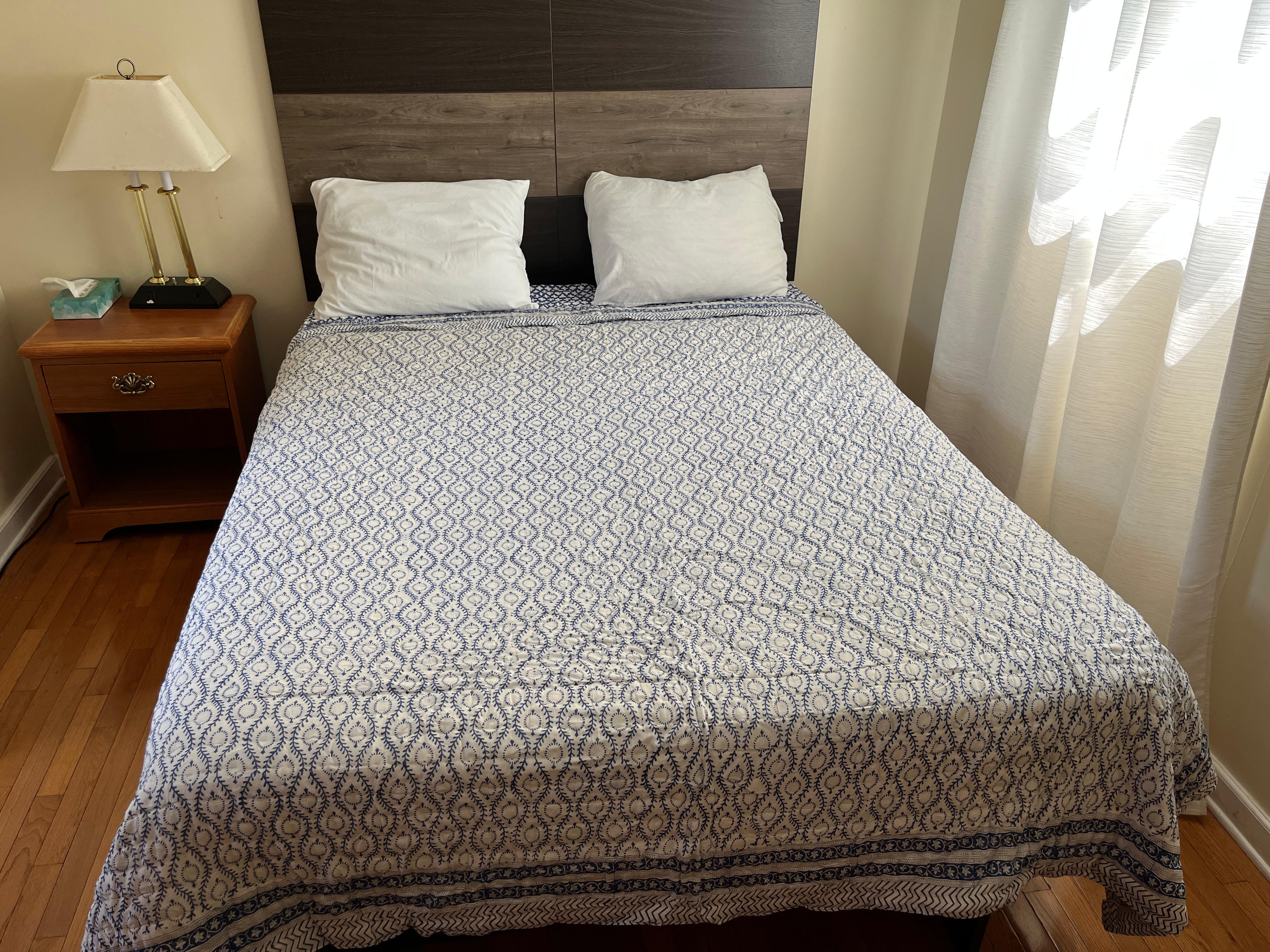 Printed Cotton Quilt - Queen Size 90" x 108" - Matchless Gifts30
