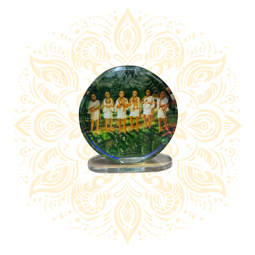 Acrylic Six Goswamis Stand