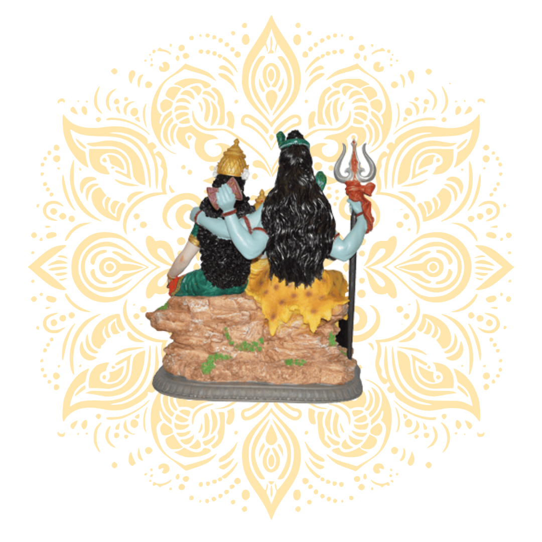Polyresin Shiva Family 19"