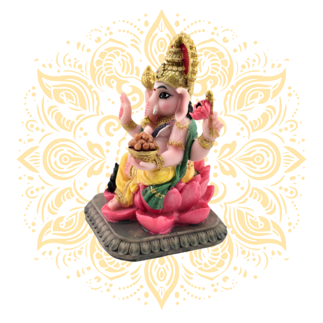 Polyresin Mini Ganesh 3.5''