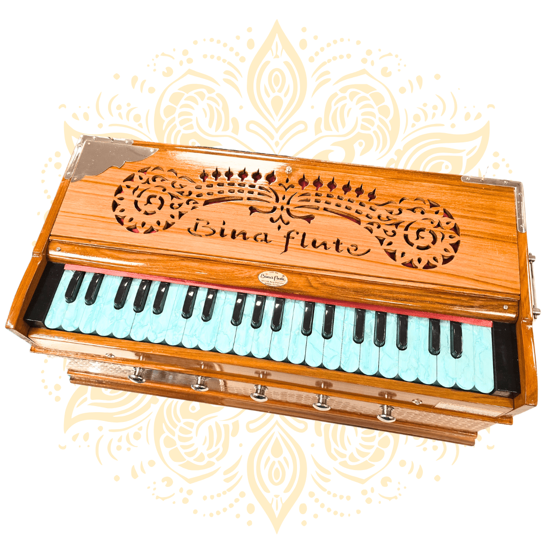 Harmonium Solid Plain Key Stand Horizontal Export Qualit E-1 - Matchless Gifts4
