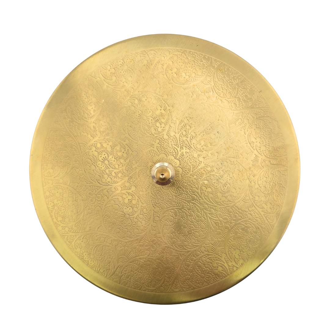 Brass Spice Container Masala Dabba w/ Spoon - Matchless Gifts9