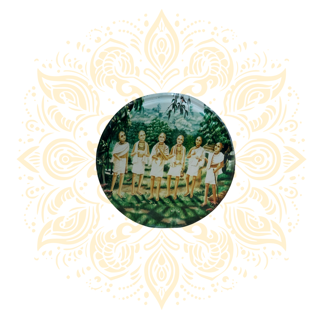 Acrylic Six Goswamis Stand