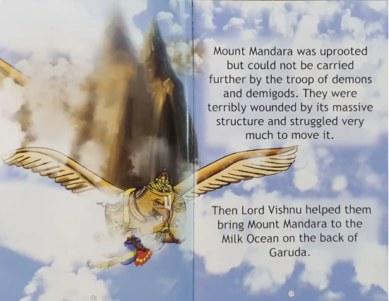 Churning of the Milk Ocean (Children's Book)