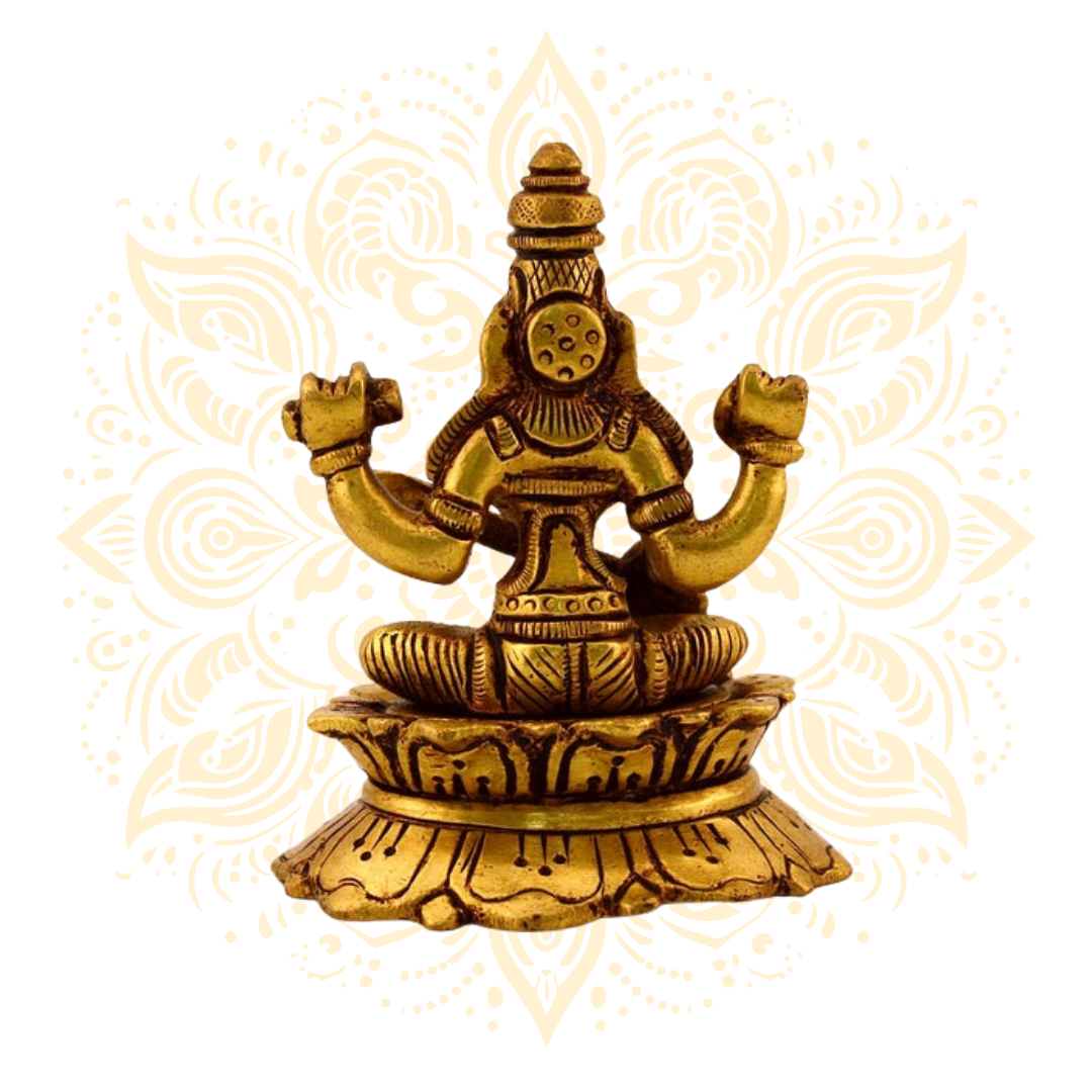 Brass Goddess Saraswati Statue