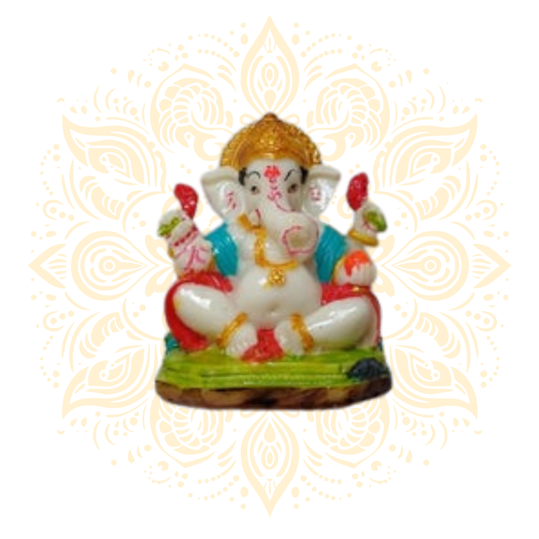 Polyresin Ganesh 4"