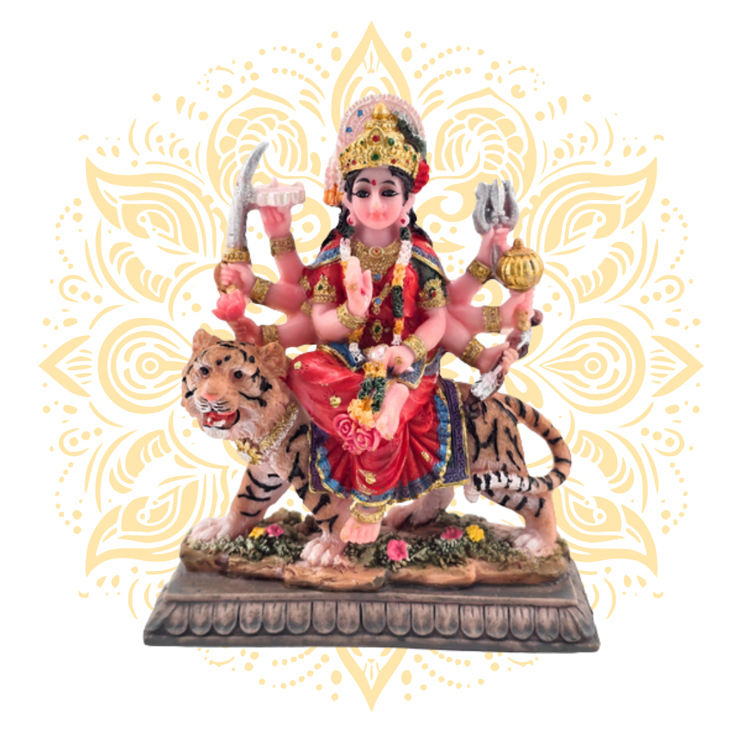 Polyresin Durga 3.5"