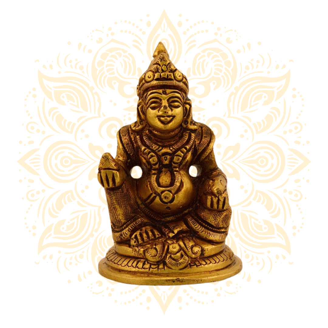Brass Kubera Statue Collection - Matchless Gifts3