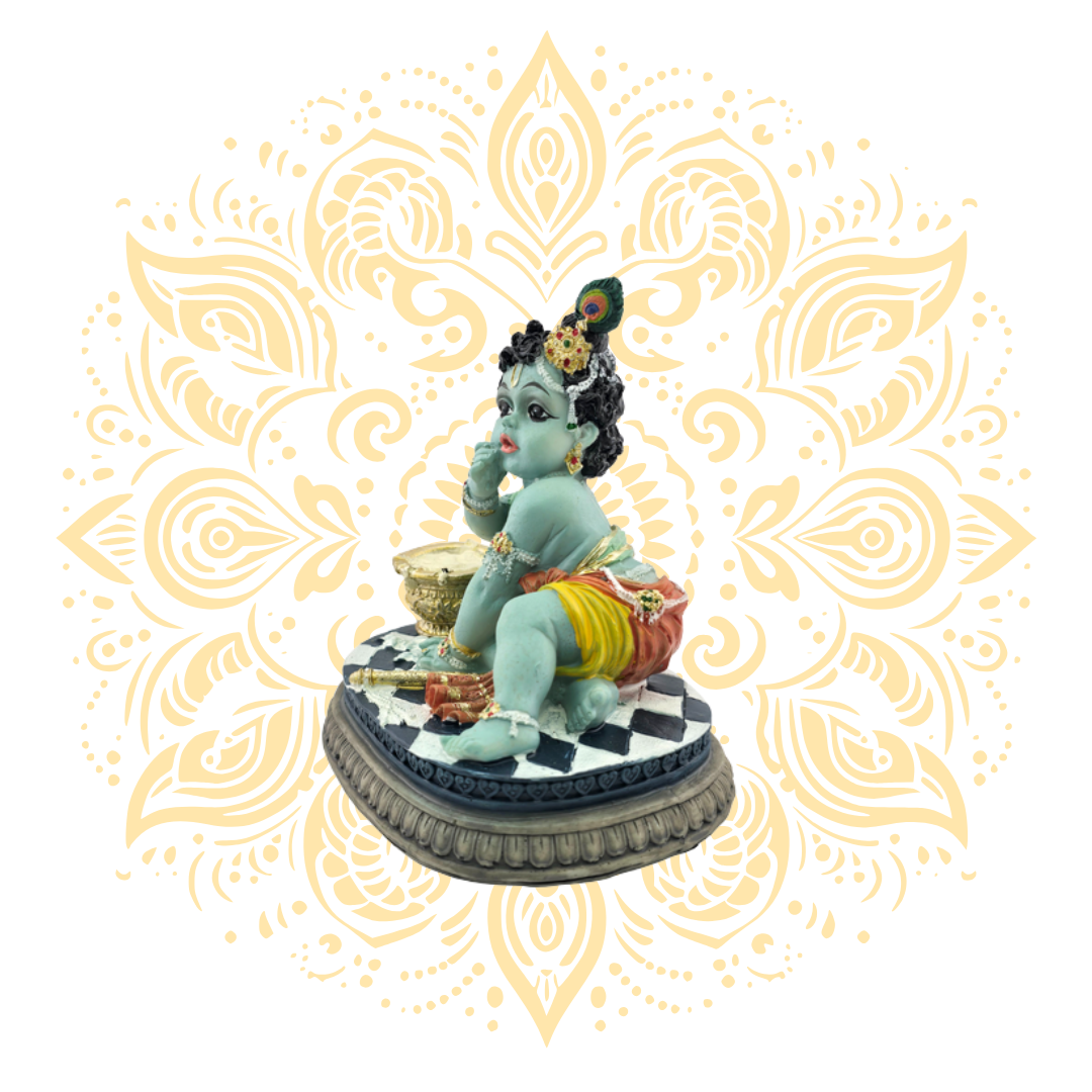 Polyresin Makhan Chor 5"