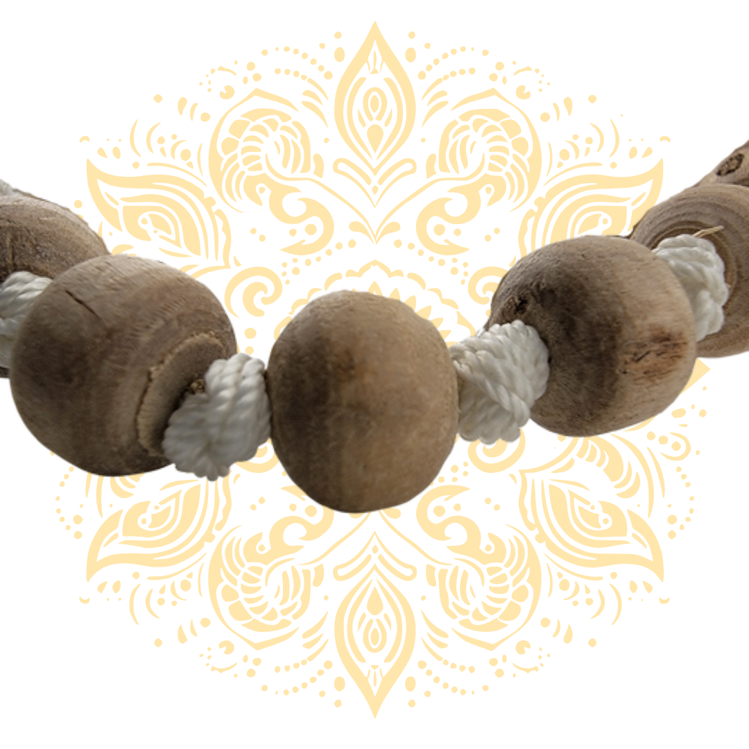 Tulasi Japa Mala with Smooth Medium Beads