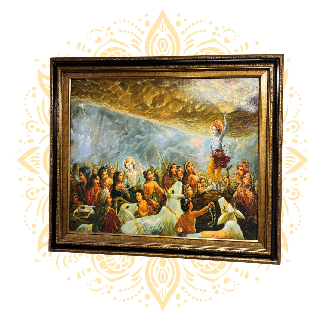 Framed Krishna Art
