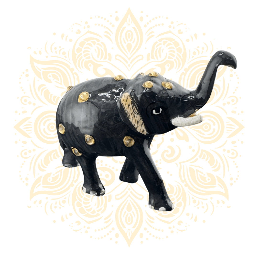 Metal Brown Elephant - Matchless Gifts