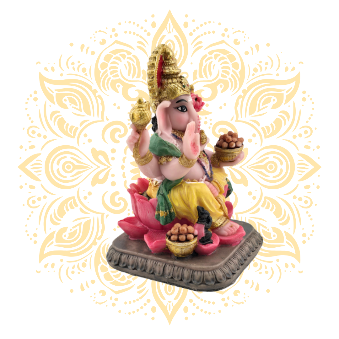Polyresin Mini Ganesh 3.5''