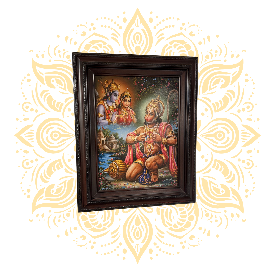 Framed Krishna Art