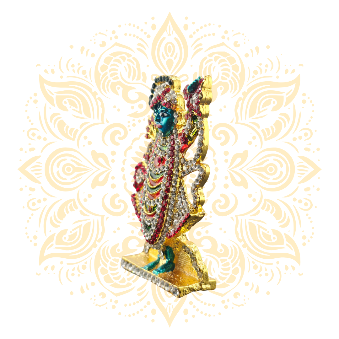 Metal Shreenathji Stand