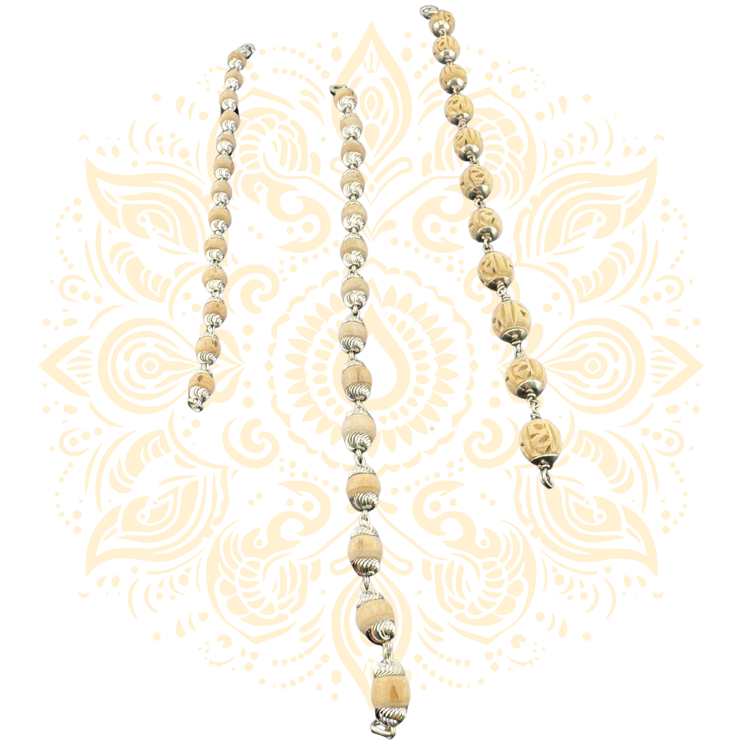 Silver Tulasi Bracelet