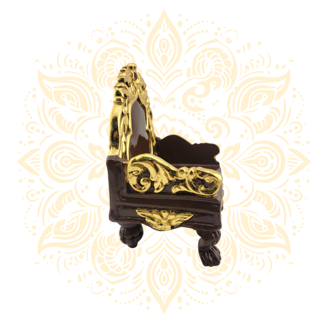 Wood Vyasasana Gold 4.5"