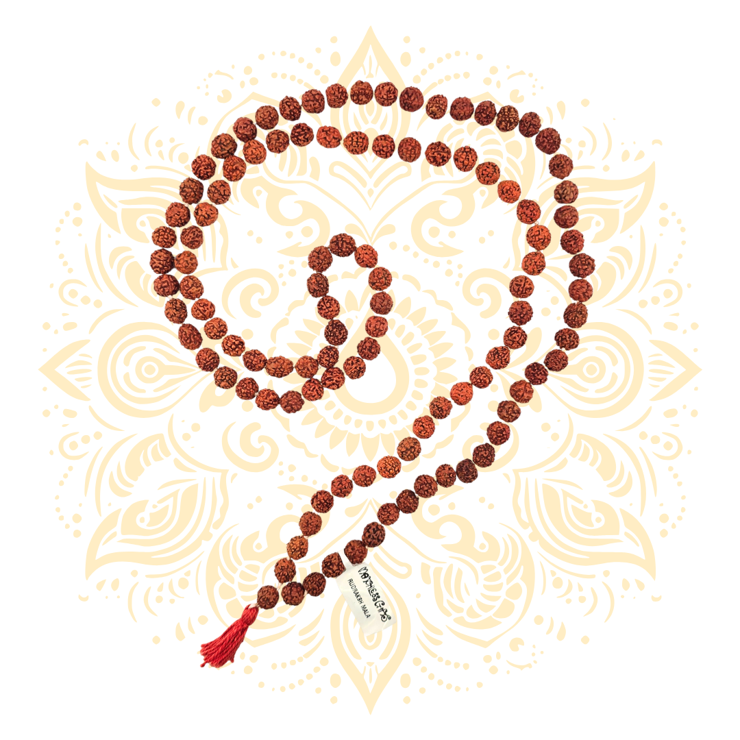 Rudraksha Mala - Varying Sized Prayer Beads - Matchless Gifts