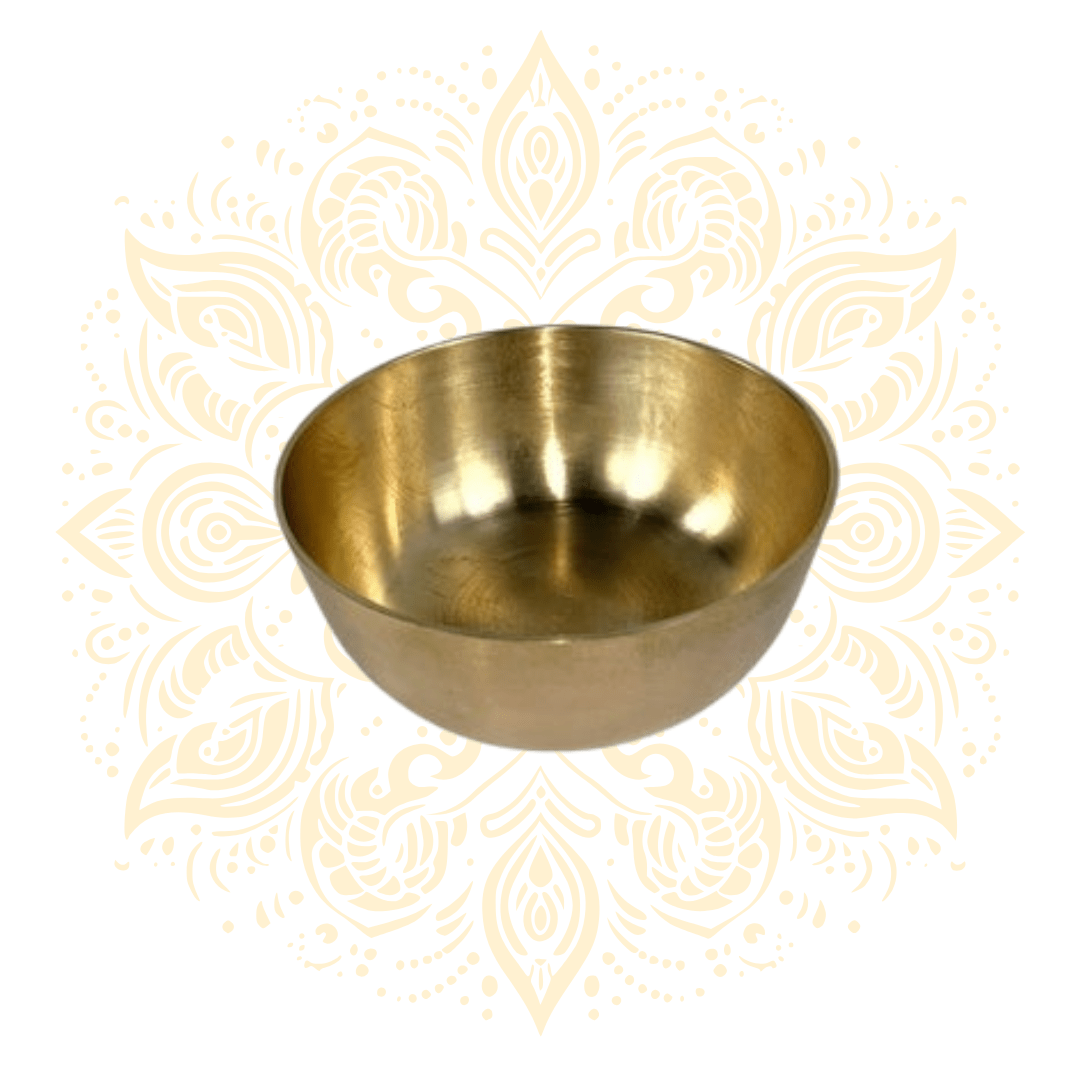 Handcrafted Kansa Brass Bowl 2" - Matchless Gifts2