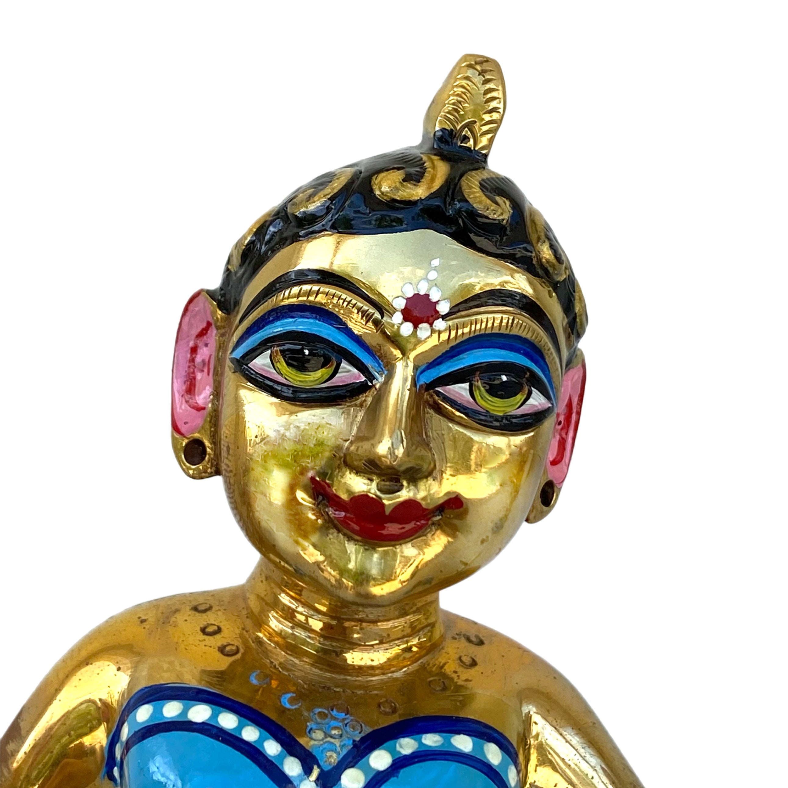 Brass Radha Krishna Set