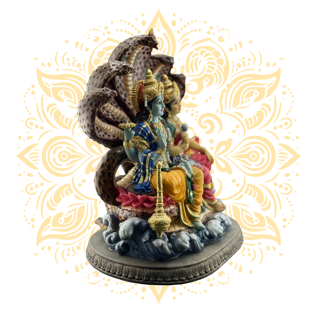 Polyresin Laxmi Narayan Sesa 10"