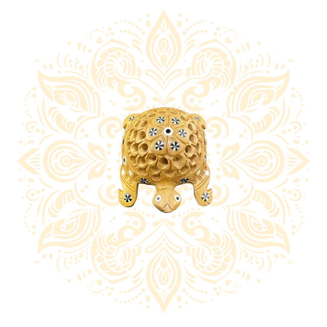 Wooden Jali Tortoise
