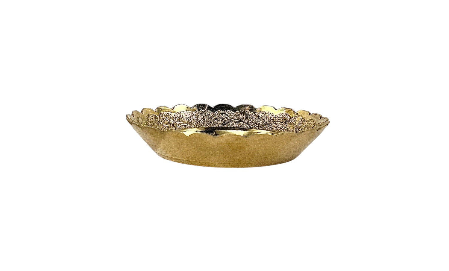 Brass Decorative Flower Plate - Matchless Gifts10