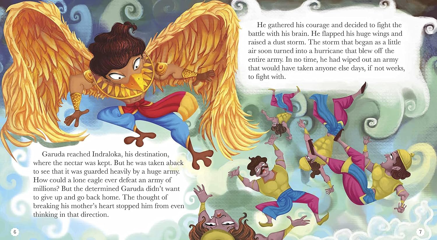 Vehicles of Gods: Vishnu and Garuda the Eagle by Shubha Vilas