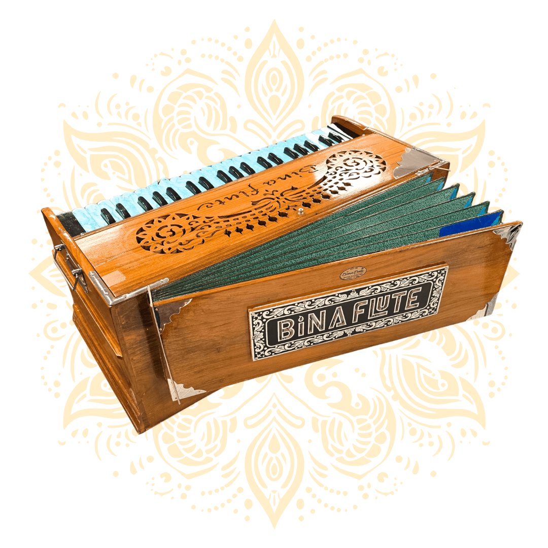 Harmonium Solid Plain Key Stand Horizontal Export Qualit E-1 - Matchless Gifts1