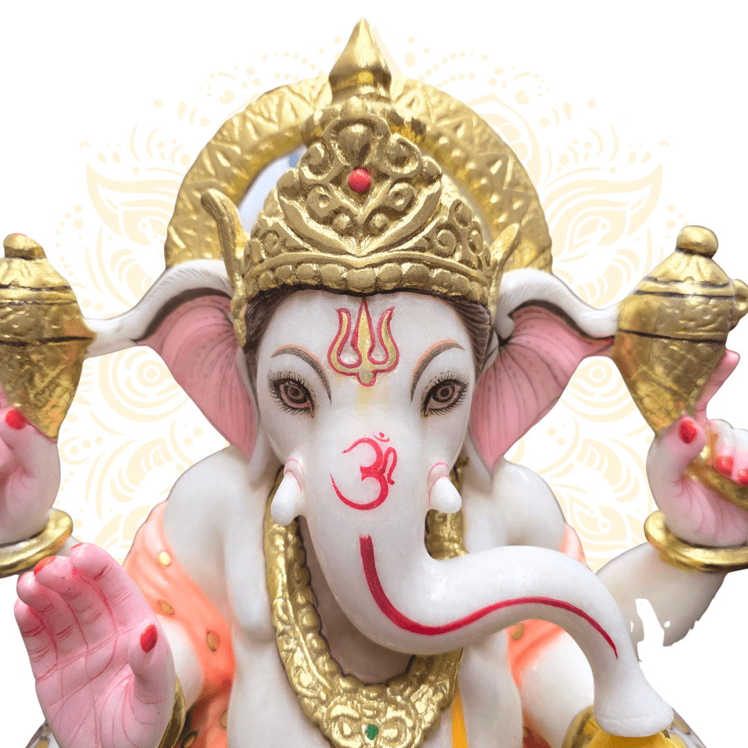 Lord Ganesh Blessing Mudra Murti 17" - Matchless Gifts1