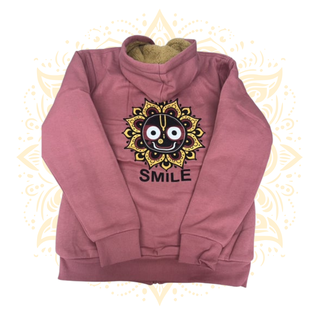 ISKCON New Vrindaban Jagannath Smile Hoodie