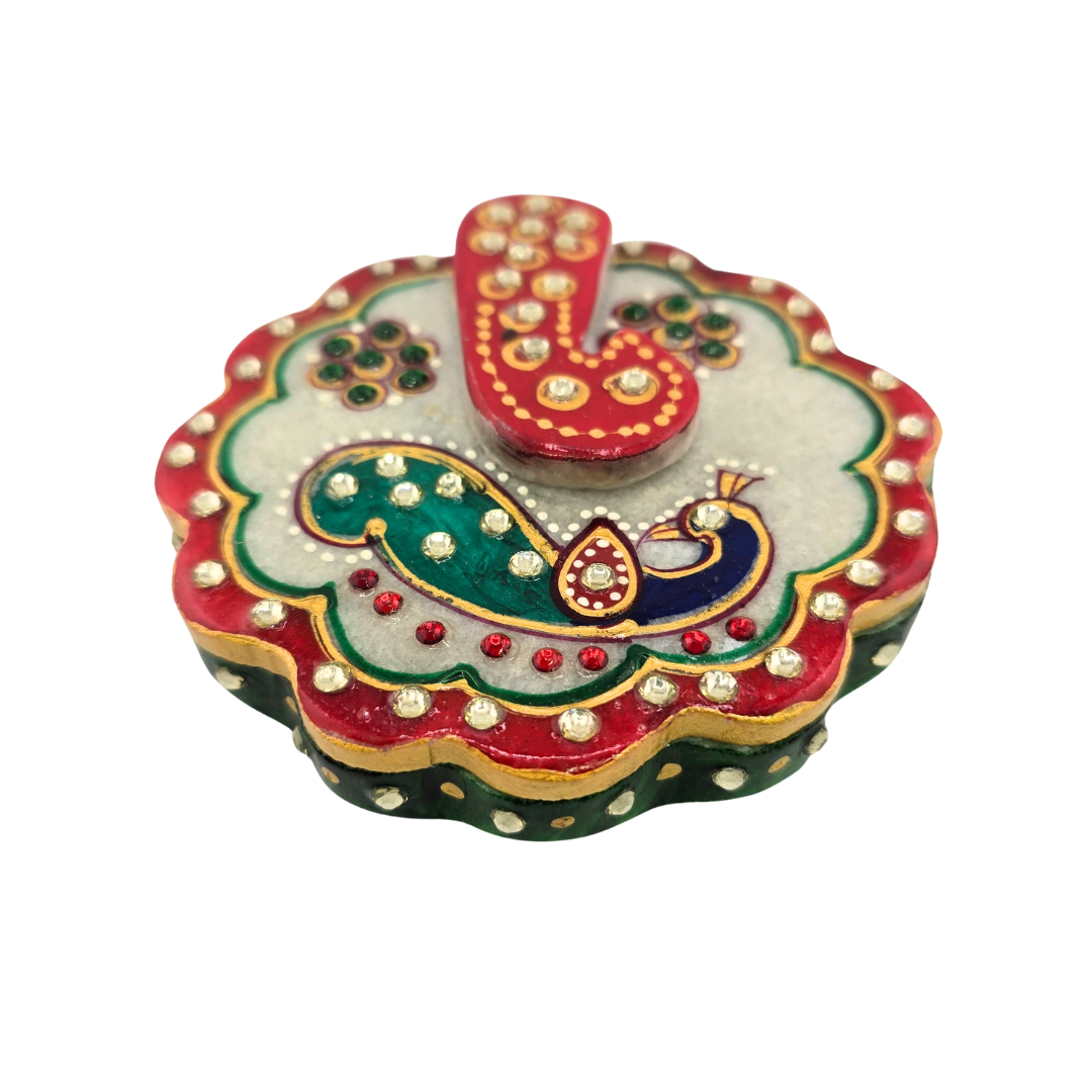 Marble Chopra | Kumkum | Roli Box | Sindoor Box