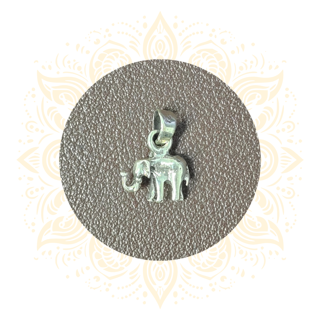 925 Sterling Silver Elephant Pendant