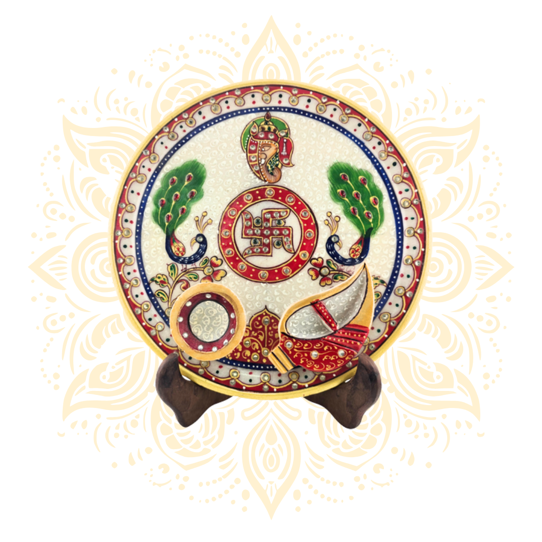 Ganesh Plate 9”