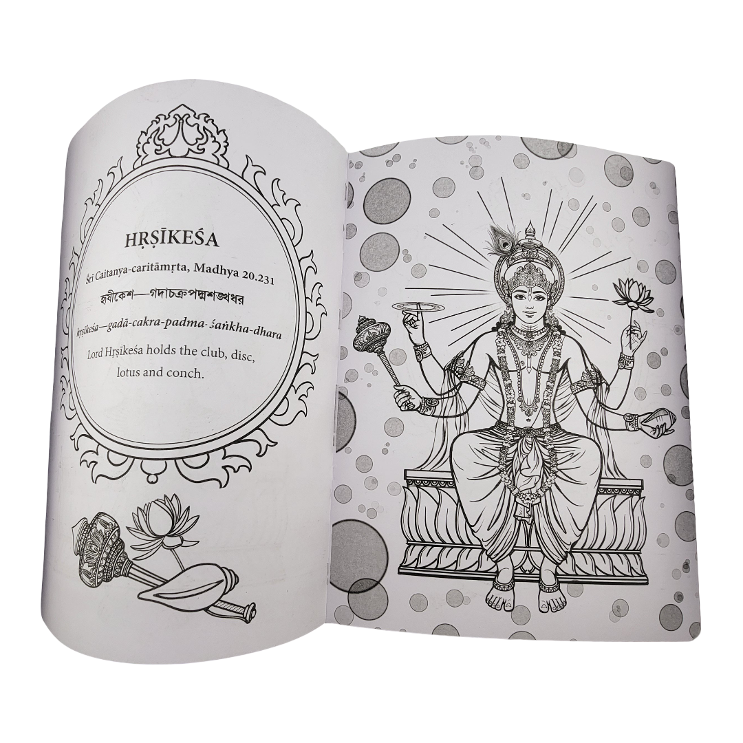 Vaikuntha Vaibhava - A Coloring Book: The Opulence Form of Godhead