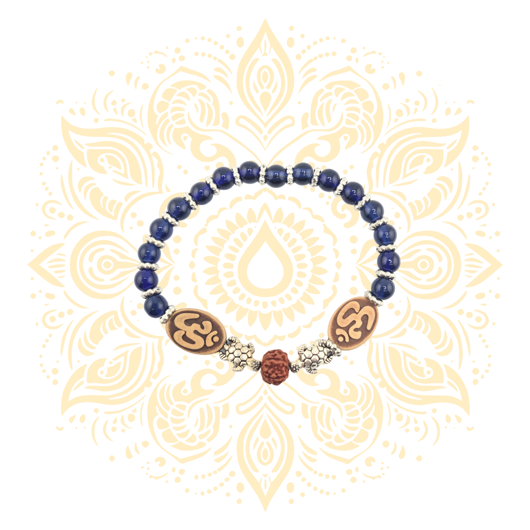 Om/Rudraksha Bracelet
