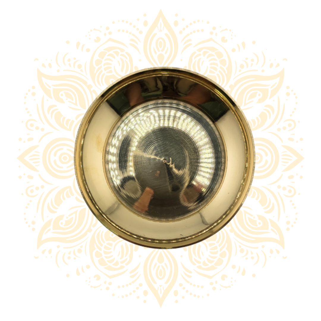 Kansa Brass Plate 2.75"
