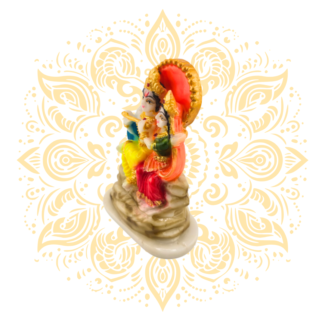 Polyresin Radha Krishna