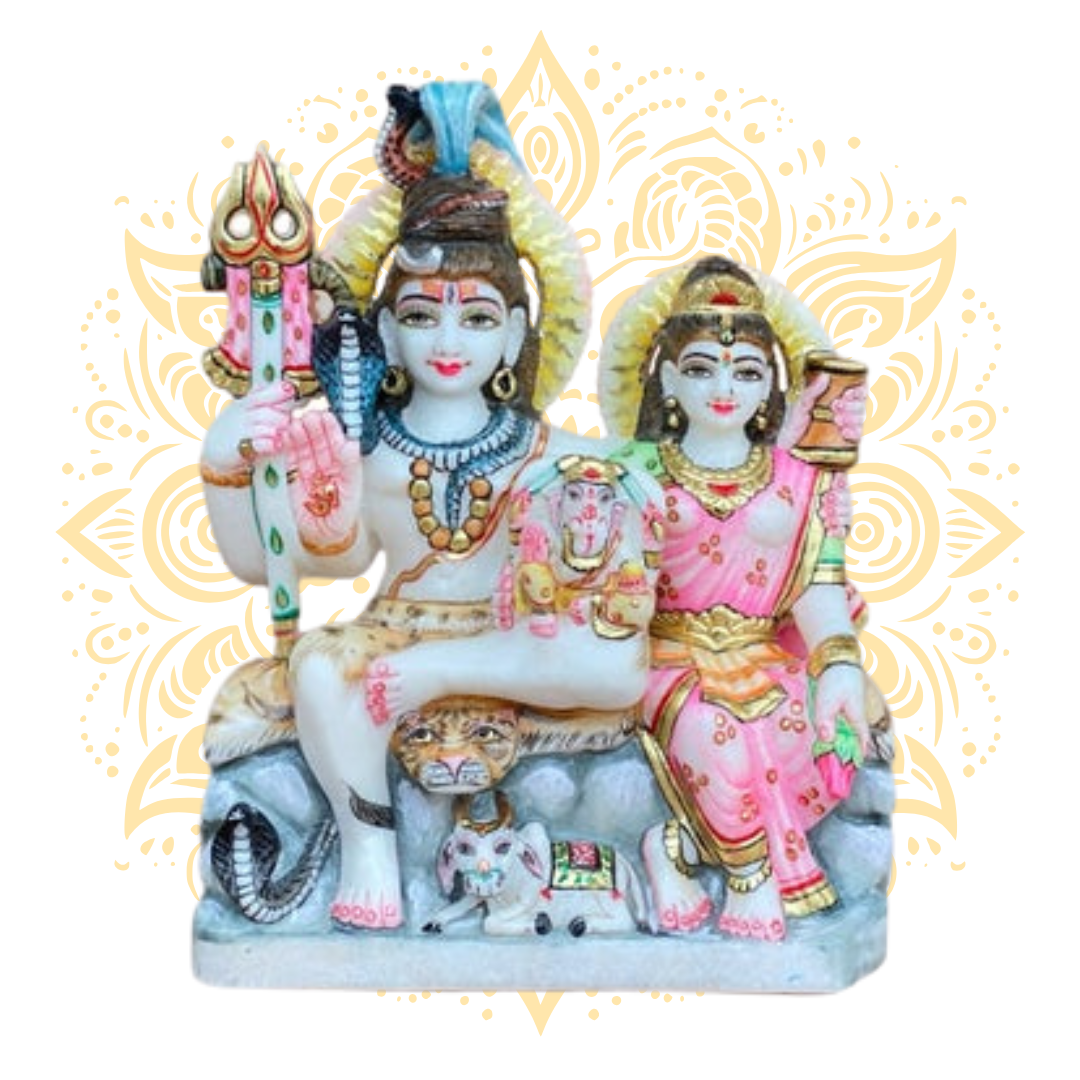 Shiva Parivar Murti – Shiva Family Murti - Matchless Gifts7
