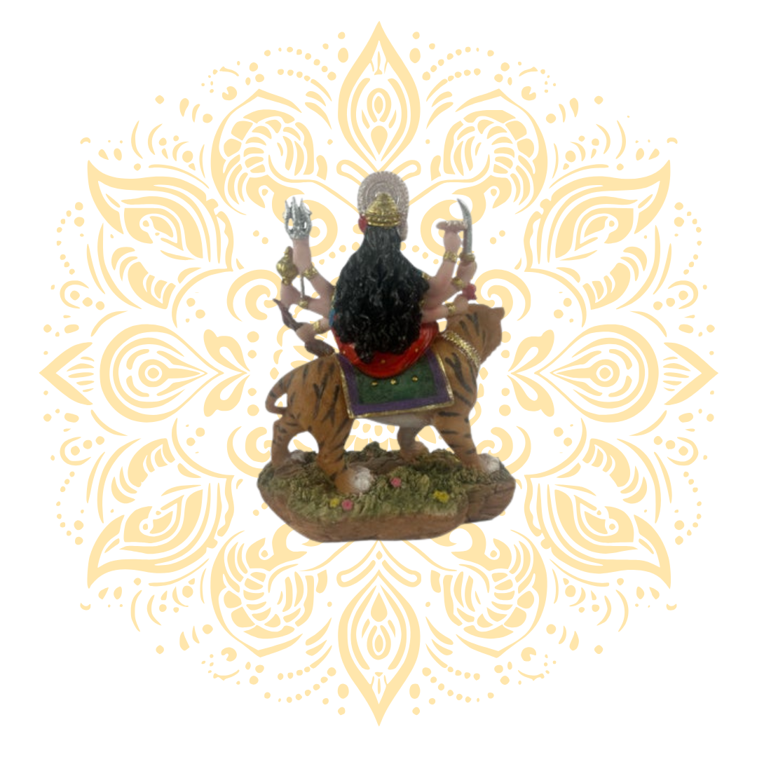 Polyresin Goddess Durga Murti 5.5" - Matchless Gifts2