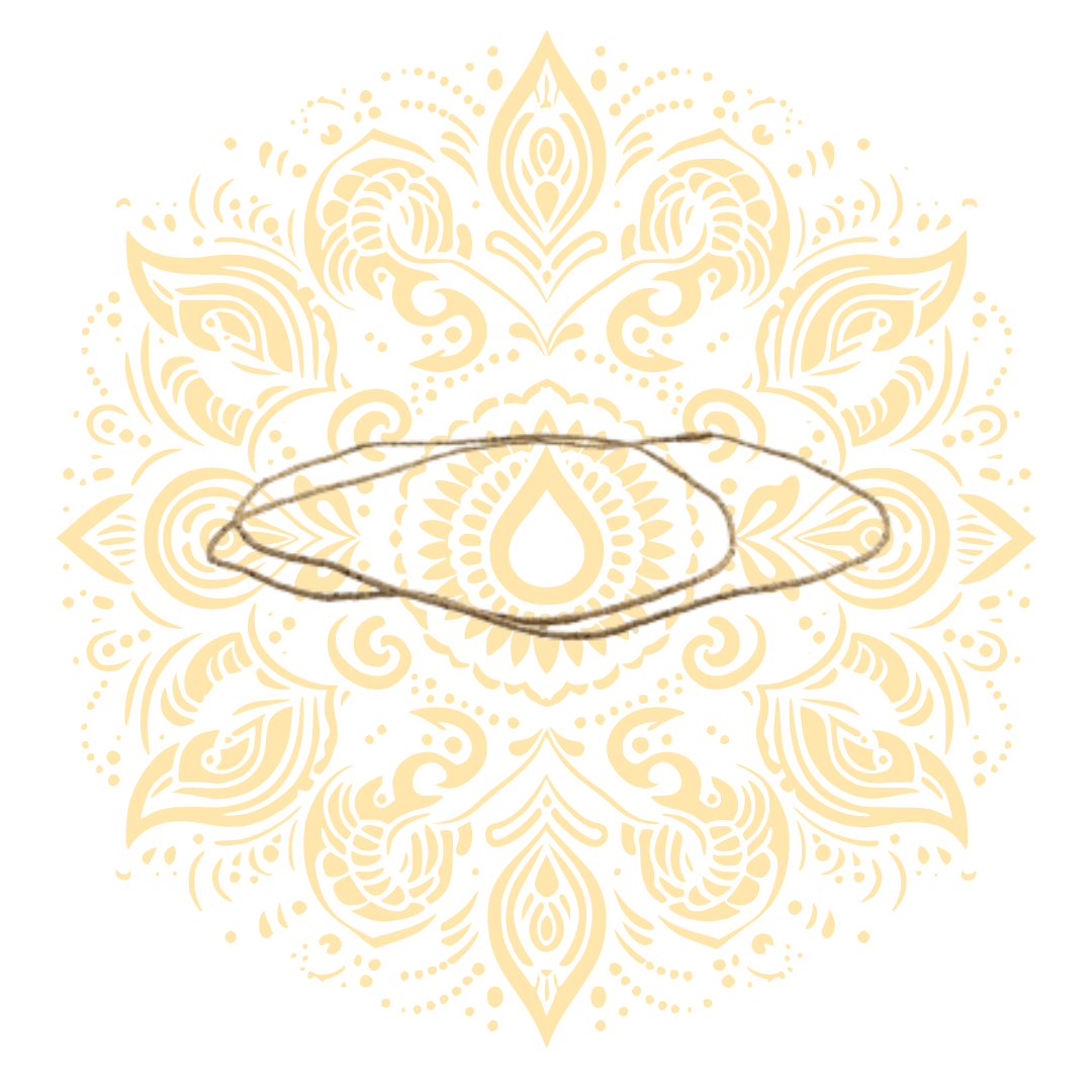 Two Round Tulasi Neckbeads 32"