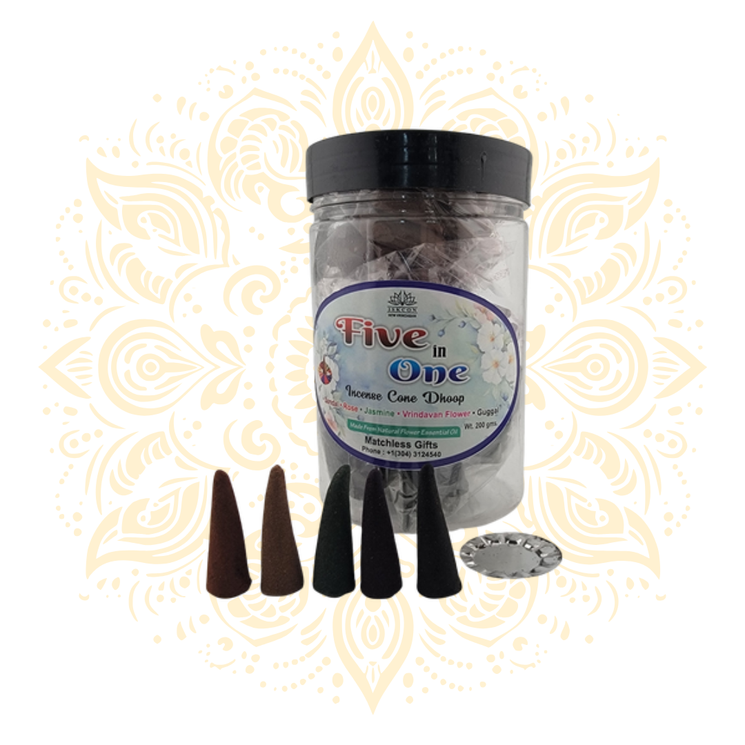Five-In-One Incense Cone Dhoop