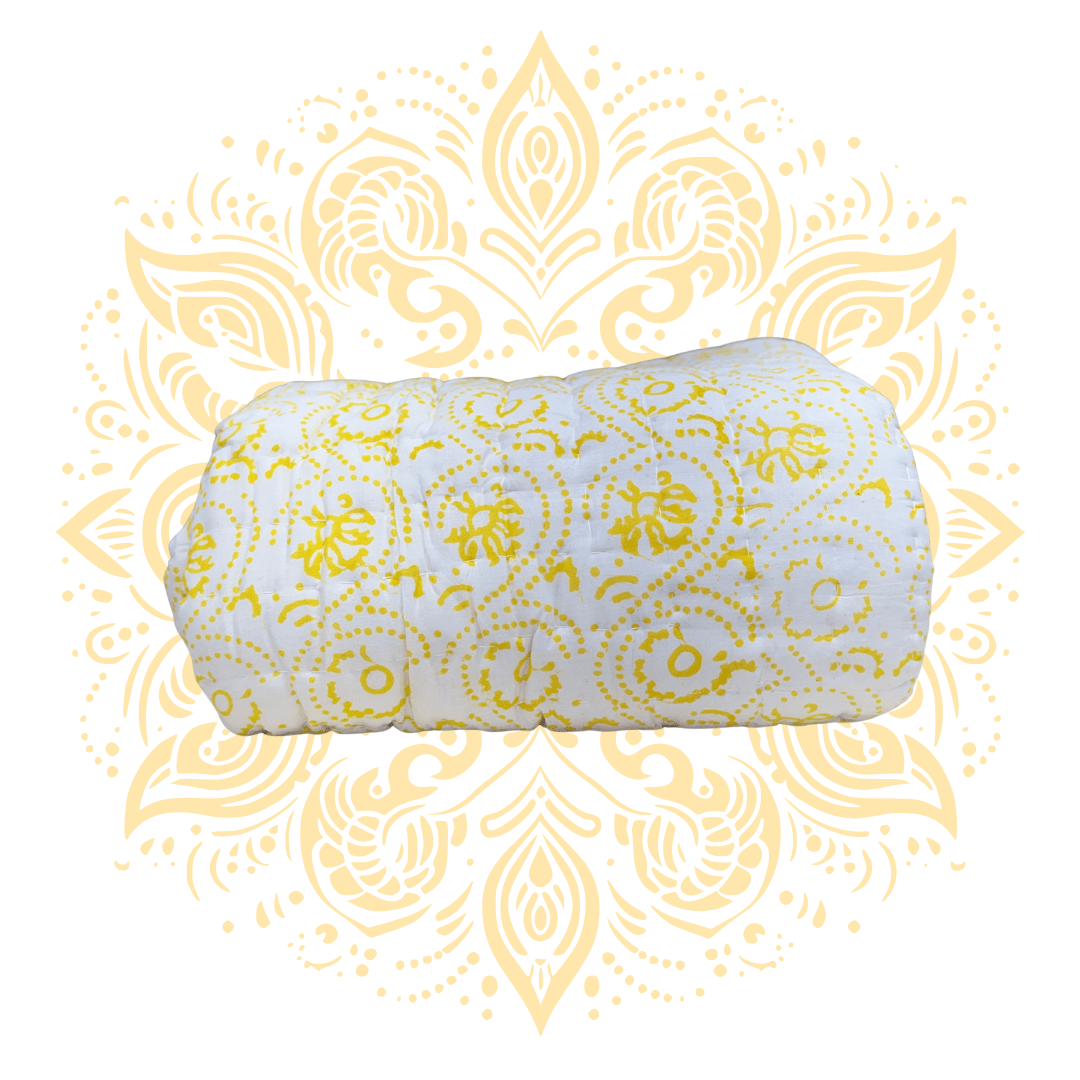 Printed Cotton Quilt - Queen Size 90" x 108" - Matchless Gifts6