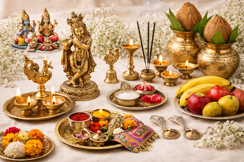 Pooja Items for Sacred Rituals & Worship – Matchless Gifts
