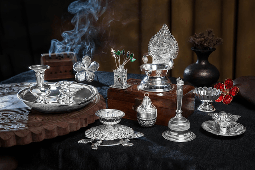 Silver Pooja Items - Matchless Gifts
