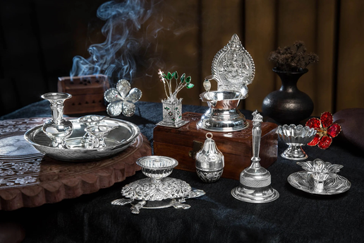 Silver Pooja Items